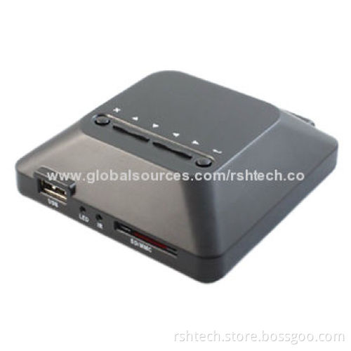 HD 1,080P Media Players, Support Plug-and-play Function, USB Storage